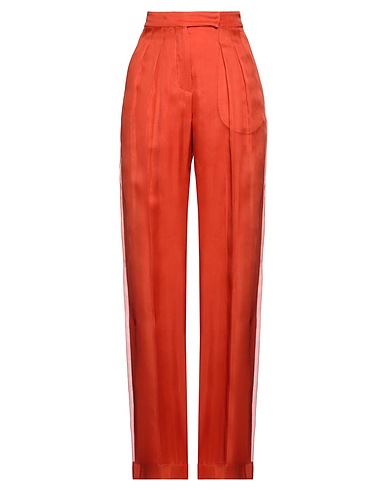 MAX MARA Casual trouser Rust 100% Silk