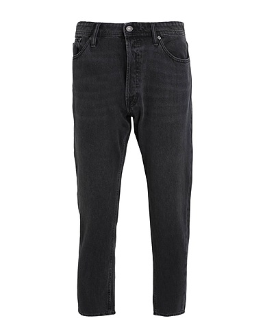 JACK & JONES Denim pants Black 95% Cotton, 5% Recycled cotton