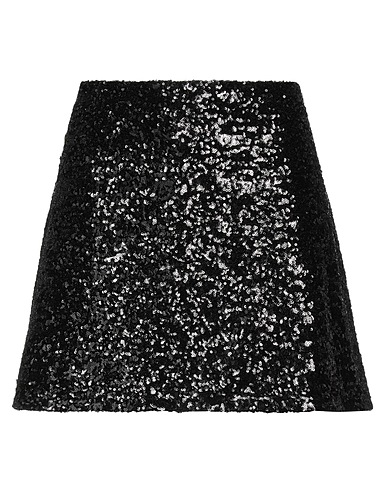 IN THE MOOD FOR LOVE Minigonna Nero 100% Poliestere
