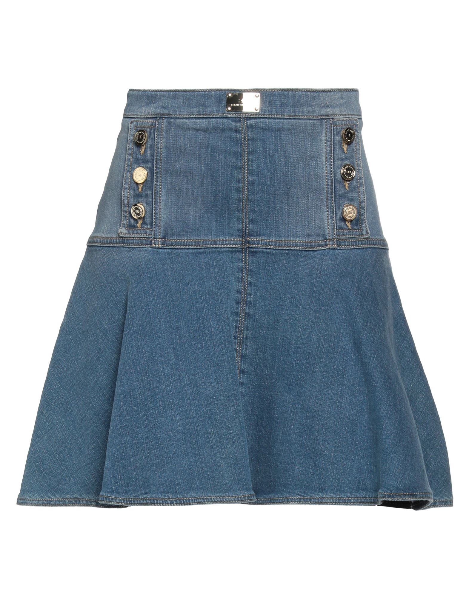 ELISABETTA FRANCHI - Denim skirts