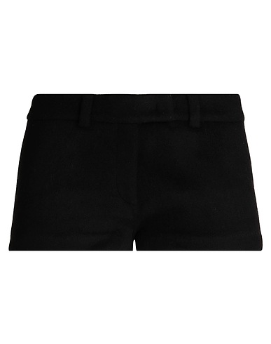 MAX&Co. Shorts & Bermuda ADR DE-COATED  Nero 80% Lana, 20% Poliammide
