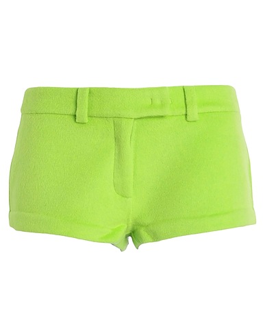 MAX&Co. Shorts & Bermuda ADR DE-COATED  Lime green 80% Wool, 20% Polyamide