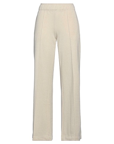 8PM Casual trouser Beige 47% Cotton, 23% Polyester, 10% Recycled polyamide, 10% Metallic Polyester, 10% Other Fibres