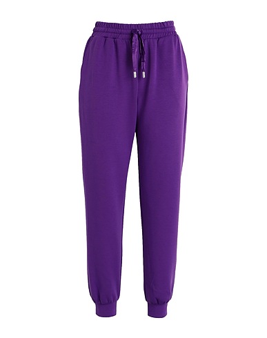 ONLY Pantalone Viola 60% Poliestere, 40% Viscosa