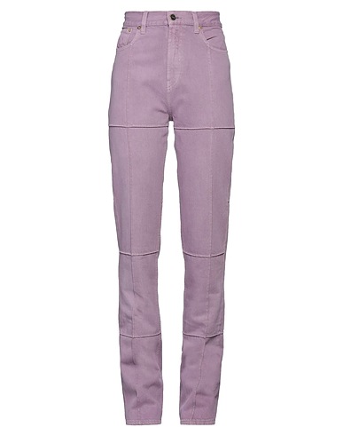 JACQUEMUS Bootcut Jeans Mauve 100% Organic cotton