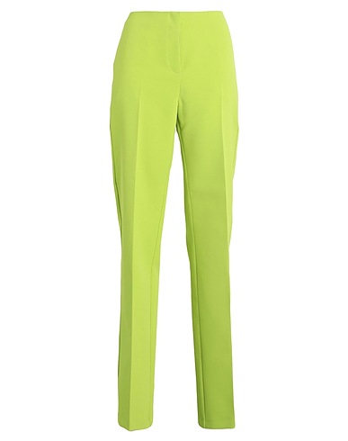 MAX&Co. Casual pants ADR DE-COATED  Lime green 100% Polyester