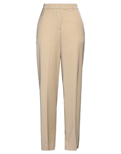 GRIFONI Pantalone Beige 80% Viscosa, 18% Lana Vergine, 2% Elastan