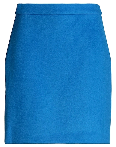 DIANE VON FURSTENBERG Mini skirt Azure 100% Wool