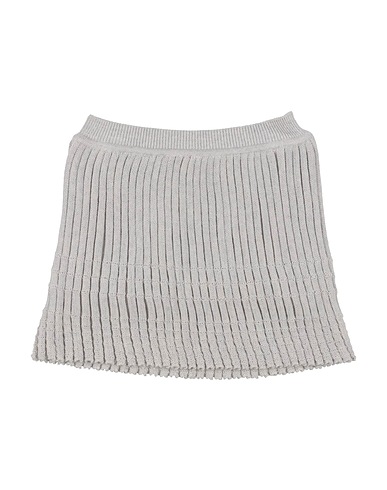 LITTLE BEAR Skirt Grey 100% Virgin Wool
