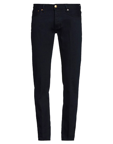 EMPORIO ARMANI Denim trousers Blue 99% Cotton, 1% Elastane