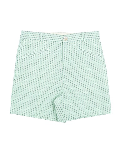 GUCCI Shorts & Bermuda Light green 100% Cotton