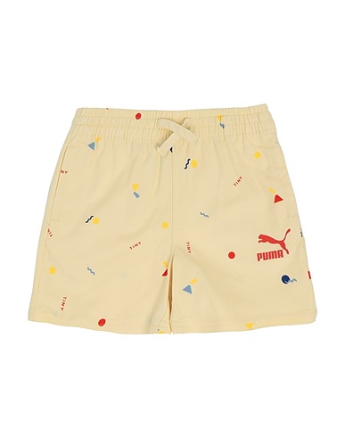 PUMA x TINY COTTONS Shorts & Bermuda Giallo 80% Poliestere, 20% Cotone