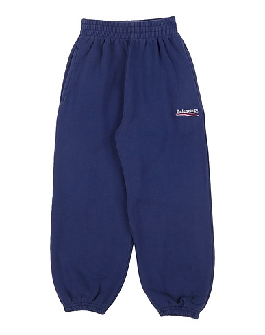 BALENCIAGA KIDS Casual trouser Blue 100% Cotton, Polyester