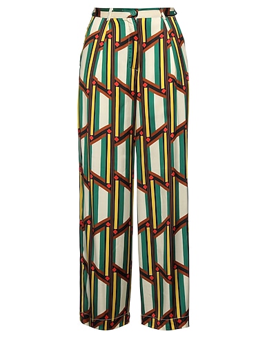 DIXIE Casual pants Green 100% Viscose