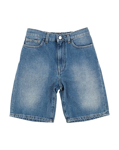PALM ANGELS Shorts Blau 100% Baumwolle