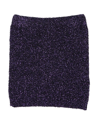 ANIYE BY Skirt Purple 67% Polyamide, 33% Metallic fiber
