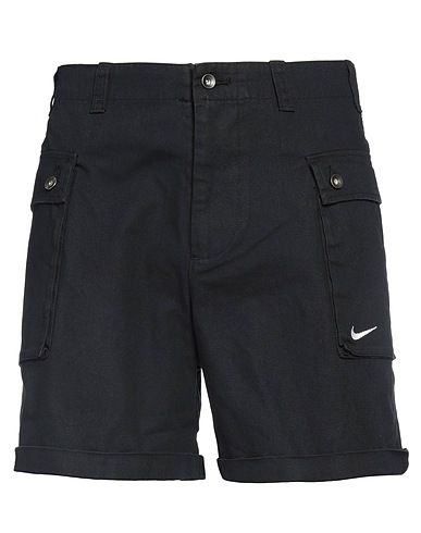 NIKE Shorts & Bermuda Black 100% Cotton