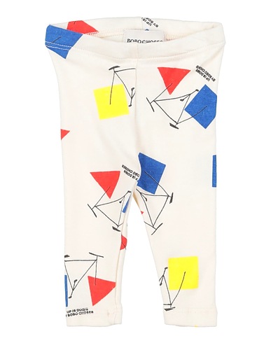 BOBO CHOSES Leggings Ivory 95% Organic cotton, 5% Elastane