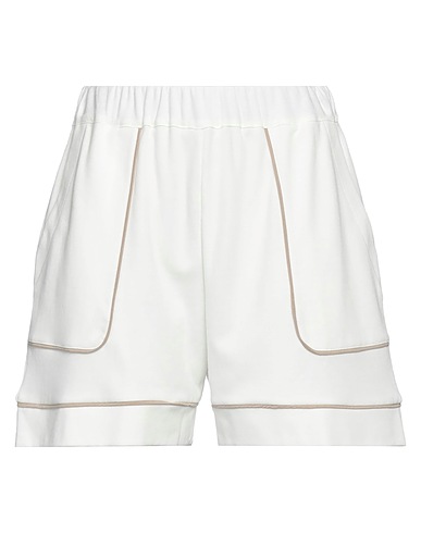PUROTATTO Shorts & Bermuda White 100% Cotton