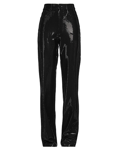 ROTATE BIRGER CHRISTENSEN Casual trouser Black 60% Viscose, 35% Polyamide, 5% Elastane
