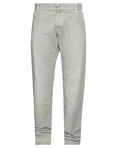 JACOB COHЁN 5-pocket Sage green 100% Cotton