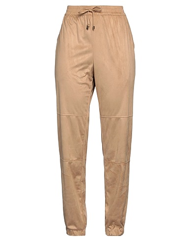 PUROTATTO Casual trouser Beige 100% Polyester