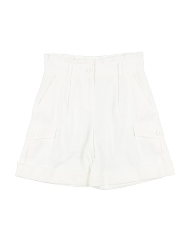 MONCLER Shorts & Bermuda BIANCO 100% Cotton