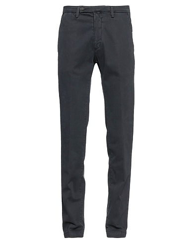 BRO SHIP Casual trouser Charcoal 97% Cotton, 3% Elastane