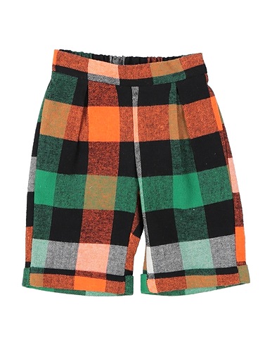 U+É Casual trouser Green 70% Cotton, 25% Polyester, 5% Other Fibres
