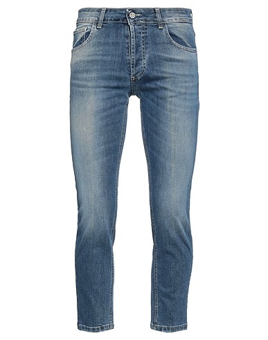 ENTRE AMIS Denim trousers Blue 98% Cotton, 2% Elastane