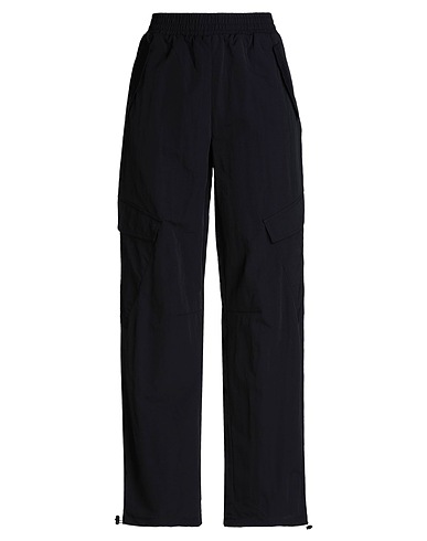PIECES Cargohose Schwarz 100% Nylon
