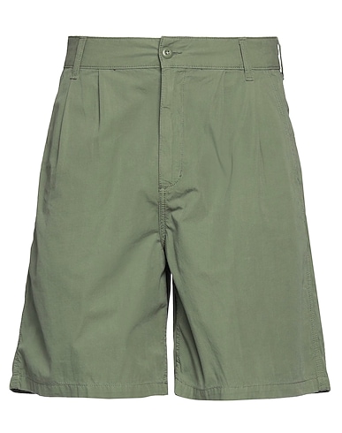 CARHARTT WIP Shorts & Bermuda VERDE MILITARE 100% Cotton