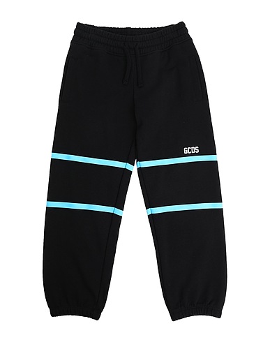 GCDS MINI Casual trouser Black 100% Cotton