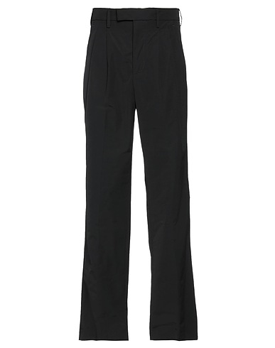 ROBERTO COLLINA Casual pants Black 58% Polyester, 42% Cotton