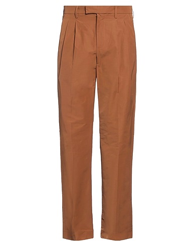 ROBERTO COLLINA Casual pants Brown 58% Polyester, 42% Cotton