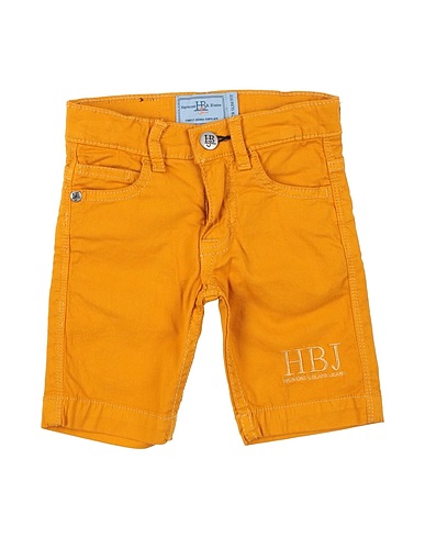 HARMONT & BLAINE Shorts & Bermuda Giallo ocra 98% Cotone, 2% Elastan