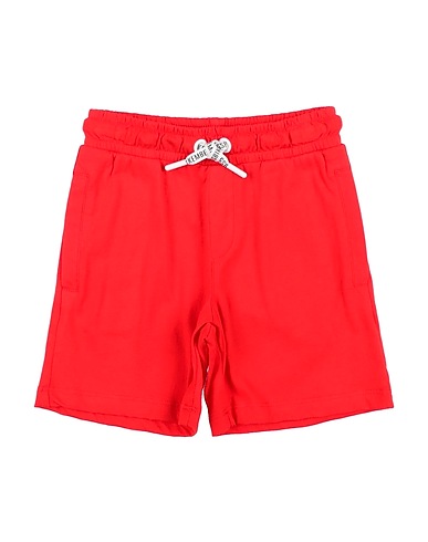 BIKKEMBERGS Shorts & Bermuda Red 100% Cotton