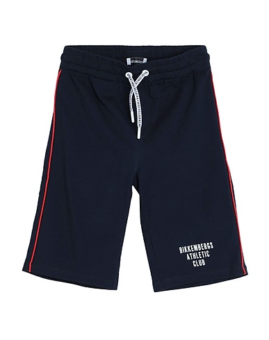 BIKKEMBERGS Shorts & Bermudas Marineblau 100% Baumwolle