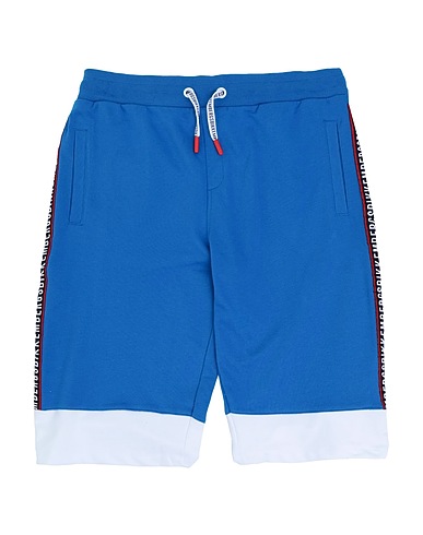 BIKKEMBERGS Shorts & Bermudas Azurblau 100% Baumwolle
