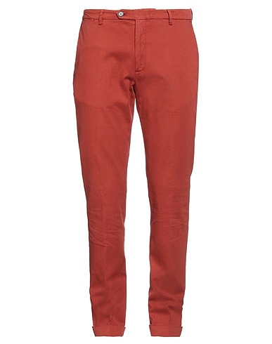 BETWOIN Casual pants Rust 97% Cotton, 3% Elastane