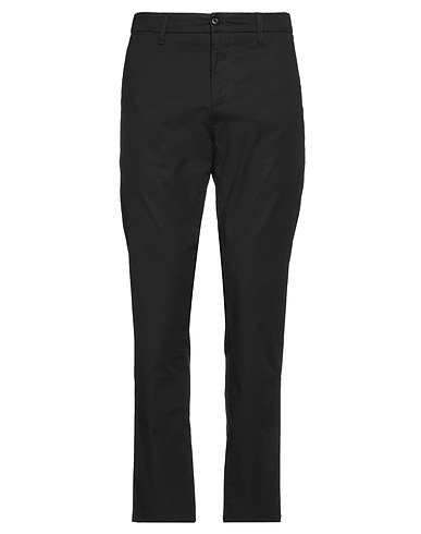 CARHARTT Casual trouser Black 98% Cotton, 2% Elastane