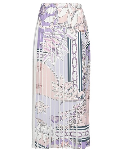 AGNONA Long skirt 100% Polyester, Viscose, Cotton