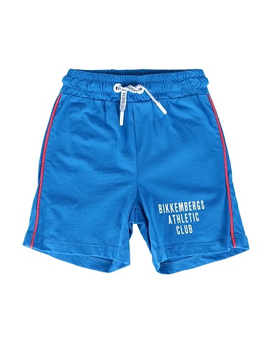BIKKEMBERGS Shorts & Bermuda Azure 100% Cotton