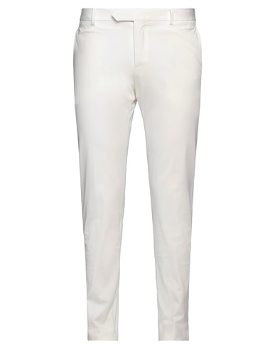 TOMBOLINI Casual trouser White 85% Polyamide, 15% Elastane