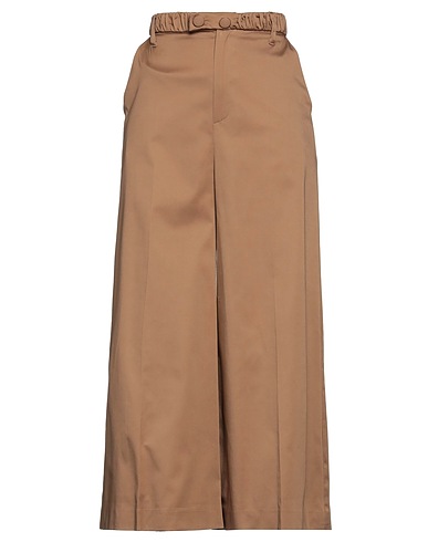 CRISTINAEFFE Casual trouser Khaki 98% Cotton, 2% Elastane