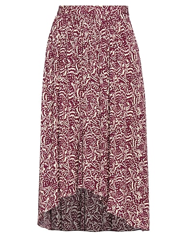 BA&SH Midi skirt Plum 100% Viscose