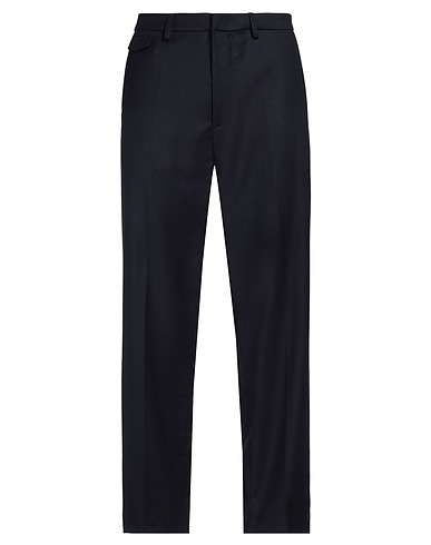 DONDUP Casual trouser Navy blue 99% Virgin Wool, 1% Elastane