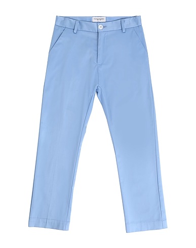 PAOLO PECORA Pantalone Blu chiaro 98% Cotone, 2% Elastan