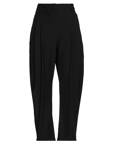 EMPORIO ARMANI Casual pants Black 55% Viscose, 45% Virgin Wool, Polyurethane