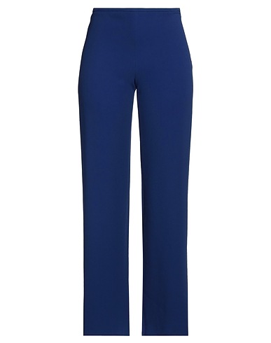 EMPORIO ARMANI Casual trouser Blue 50% Viscose, 47% Acetate, 3% Elastane